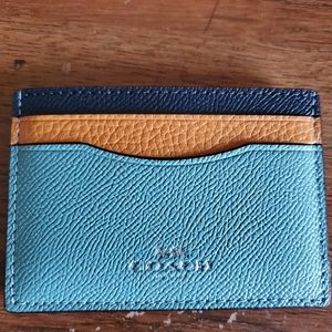 Coach Leather Card Case